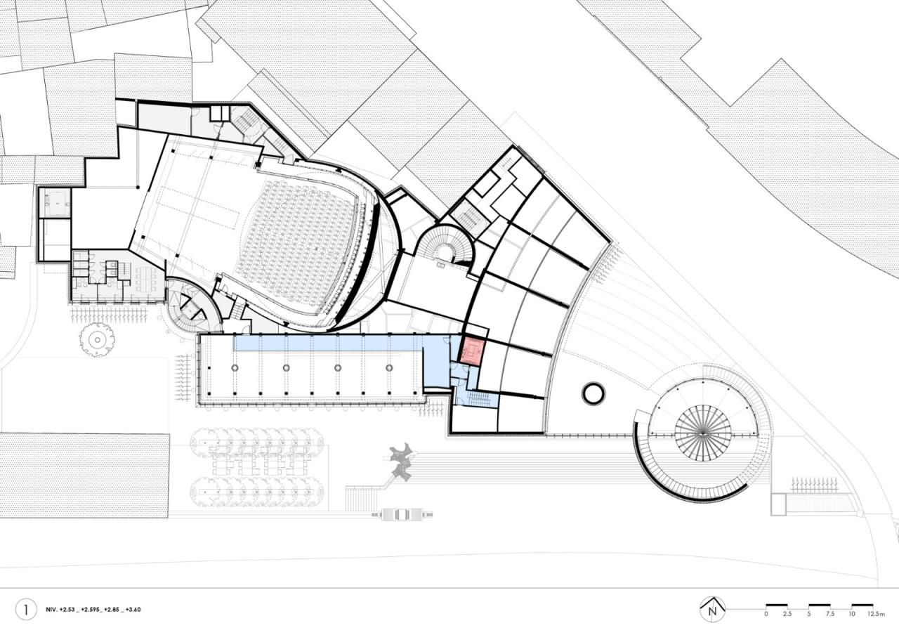 BIM建筑|那慕尔省文化之家 / Philippe Samyn and Partners BIM建筑|那慕尔省文化之家 / Philippe Samyn and Partners