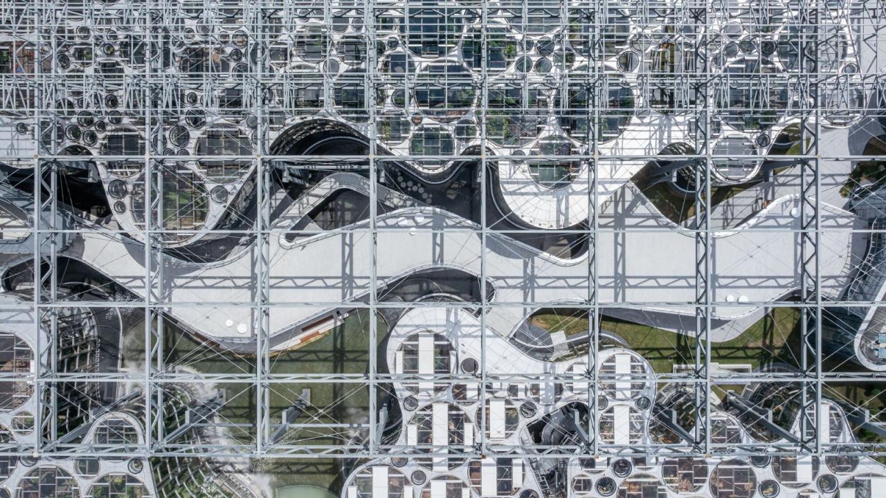 BIM建筑|上海版“疯狂植物园”,亚洲最大温室花园 / Delugan Meissl Associated Architects BIM建筑|上海版“疯狂植物园”,亚洲最大温室花园 / Delugan Meissl Associated Architects