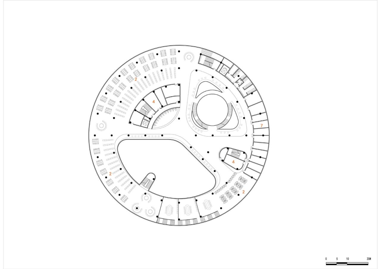 BIM建筑|重庆电力高等专科学校图书馆 / 天津大学设计总院·顾志宏工作室 BIM建筑|重庆电力高等专科学校图书馆 / 天津大学设计总院·顾志宏工作室