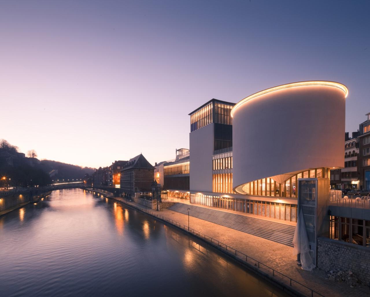 BIM建筑|那慕尔省文化之家 / Philippe Samyn and Partners BIM建筑|那慕尔省文化之家 / Philippe Samyn and Partners