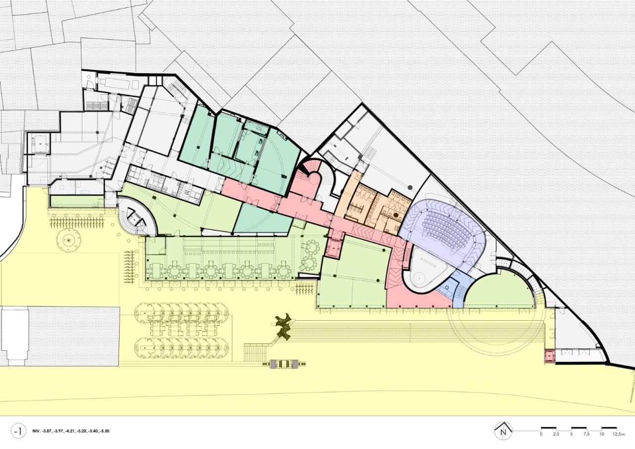 BIM建筑|那慕尔省文化之家 / Philippe Samyn and Partners BIM建筑|那慕尔省文化之家 / Philippe Samyn and Partners
