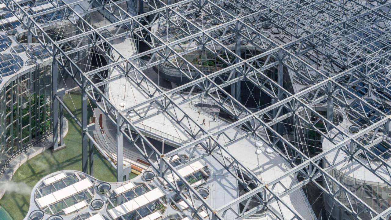 BIM建筑|上海版“疯狂植物园”,亚洲最大温室花园 / Delugan Meissl Associated Architects BIM建筑|上海版“疯狂植物园”,亚洲最大温室花园 / Delugan Meissl Associated Architects