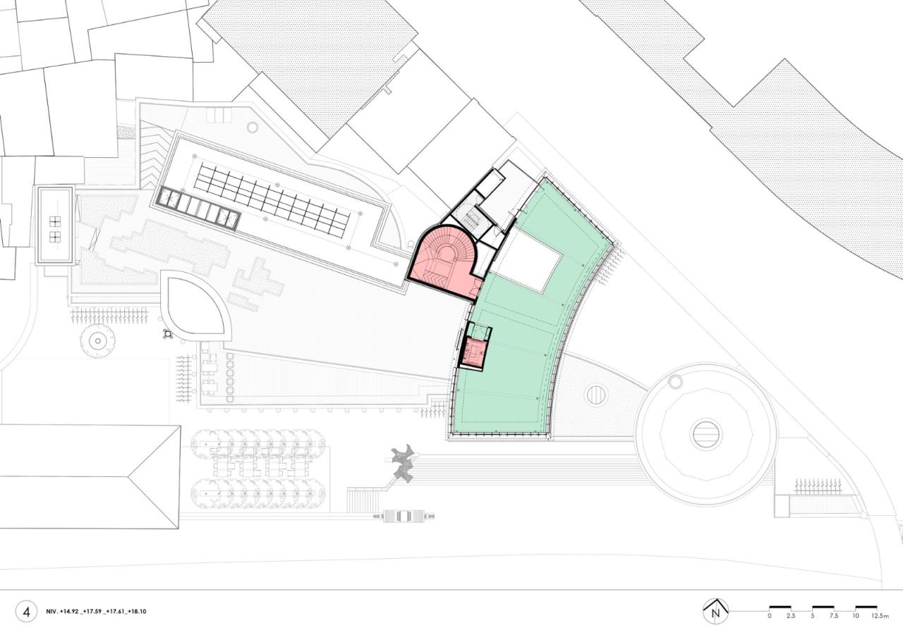 BIM建筑|那慕尔省文化之家 / Philippe Samyn and Partners BIM建筑|那慕尔省文化之家 / Philippe Samyn and Partners
