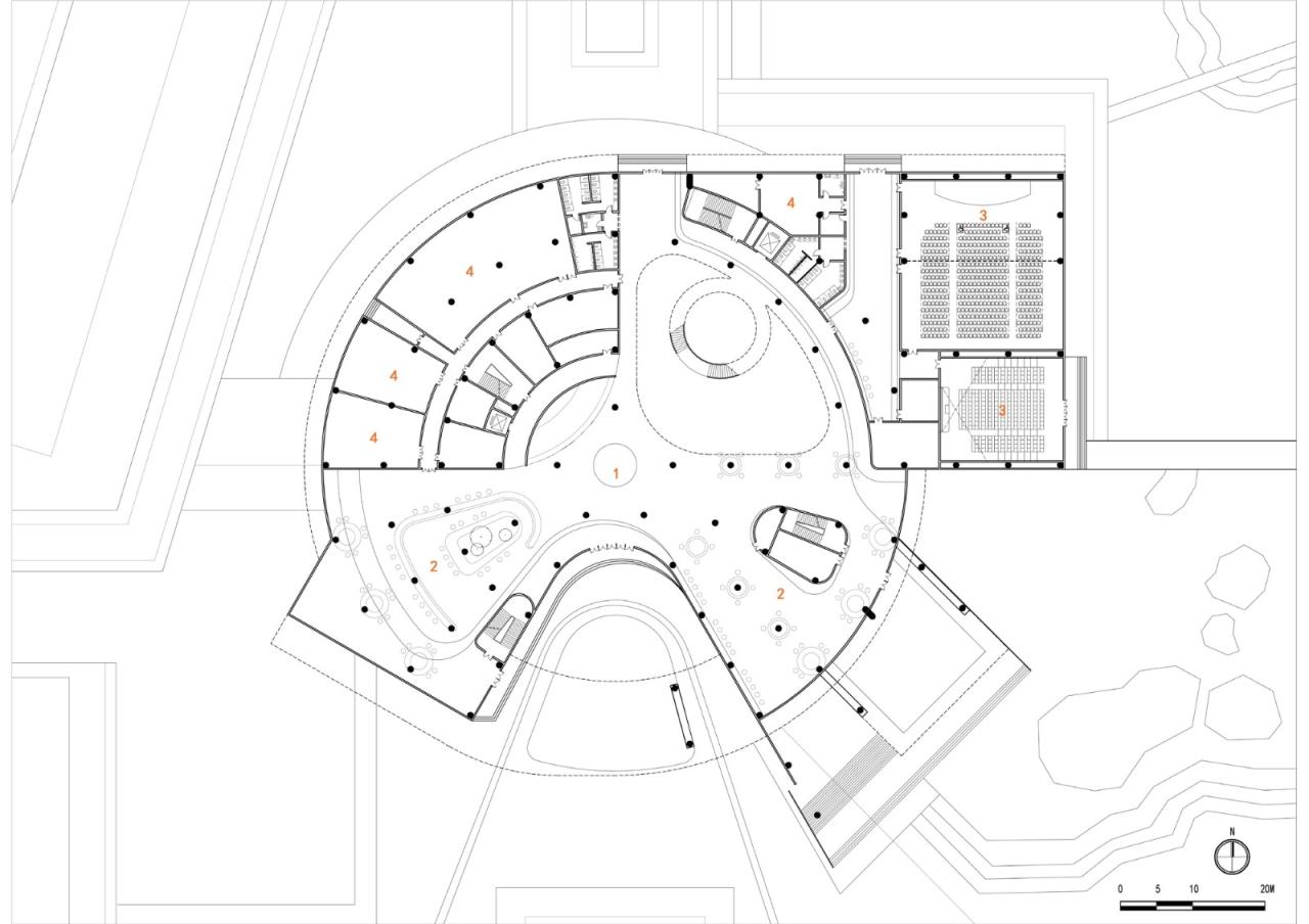 BIM建筑|重庆电力高等专科学校图书馆 / 天津大学设计总院·顾志宏工作室 BIM建筑|重庆电力高等专科学校图书馆 / 天津大学设计总院·顾志宏工作室