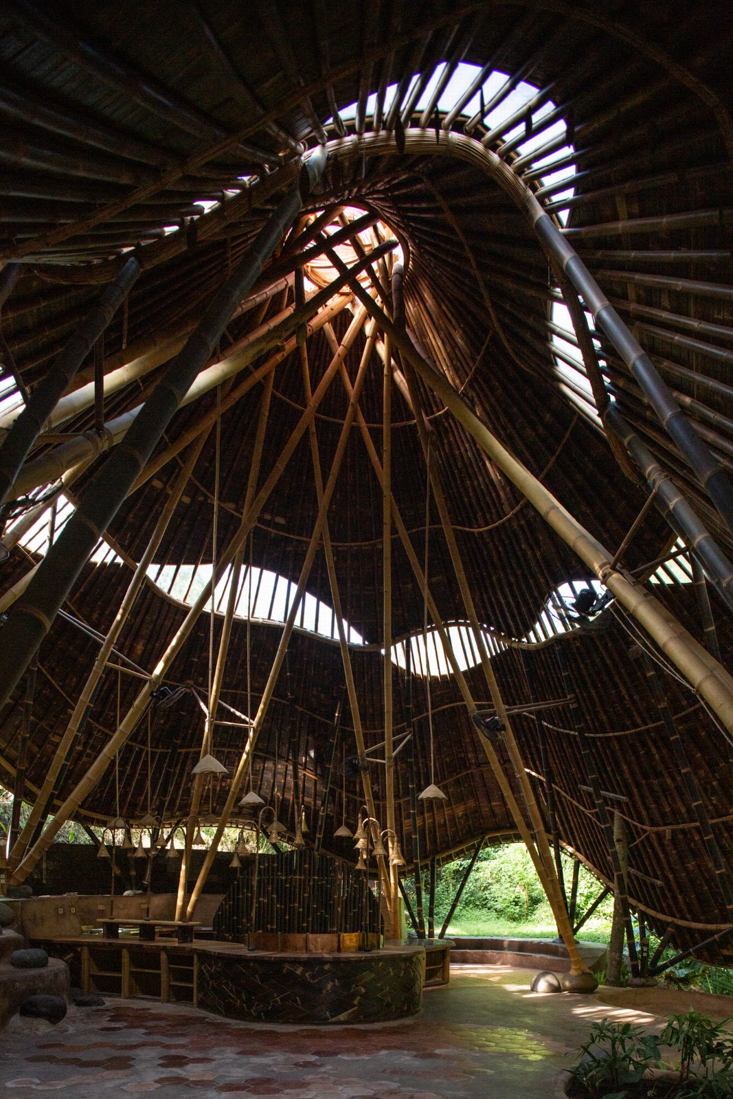 BIM建筑|达普尔·纳加共享厨房与用餐空间 / Bamboo U BIM建筑|达普尔·纳加共享厨房与用餐空间 / Bamboo U