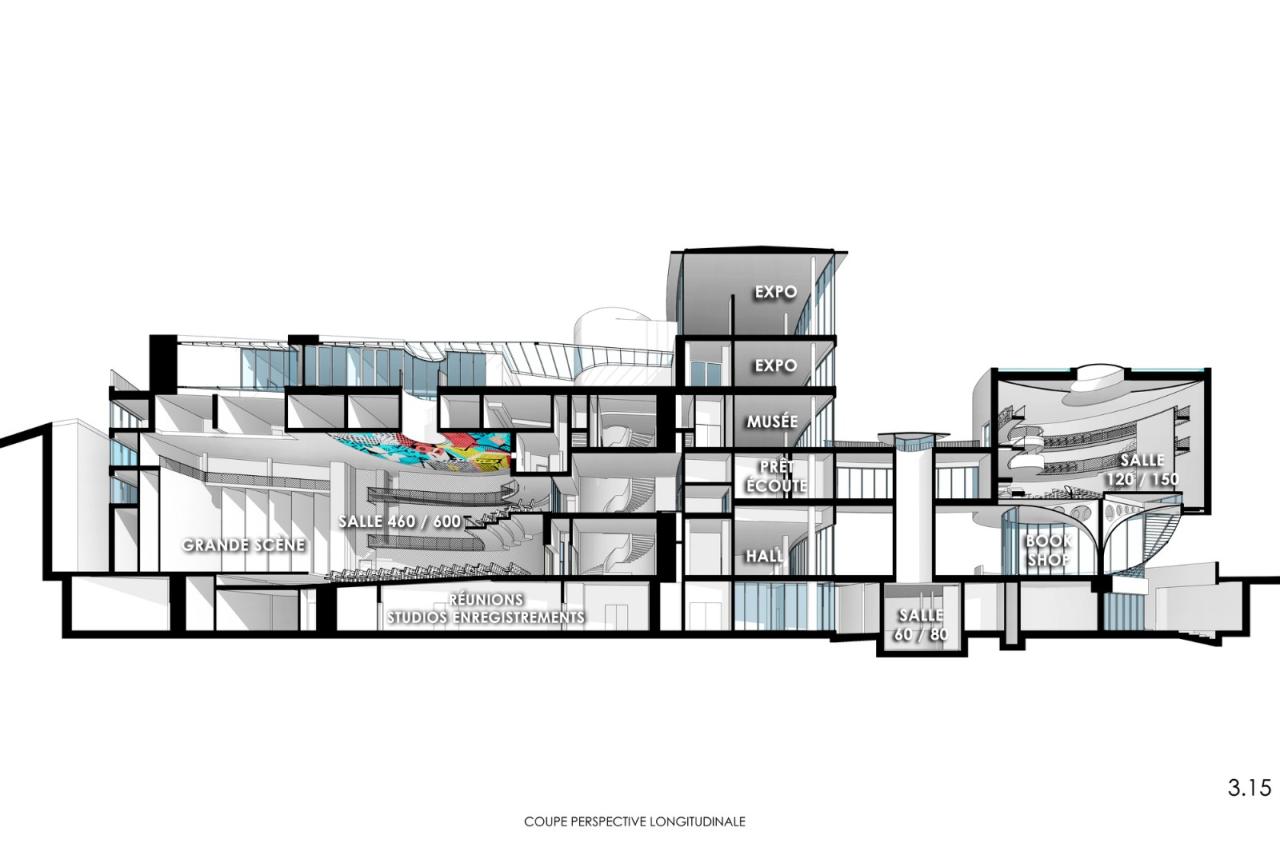 BIM建筑|那慕尔省文化之家 / Philippe Samyn and Partners BIM建筑|那慕尔省文化之家 / Philippe Samyn and Partners