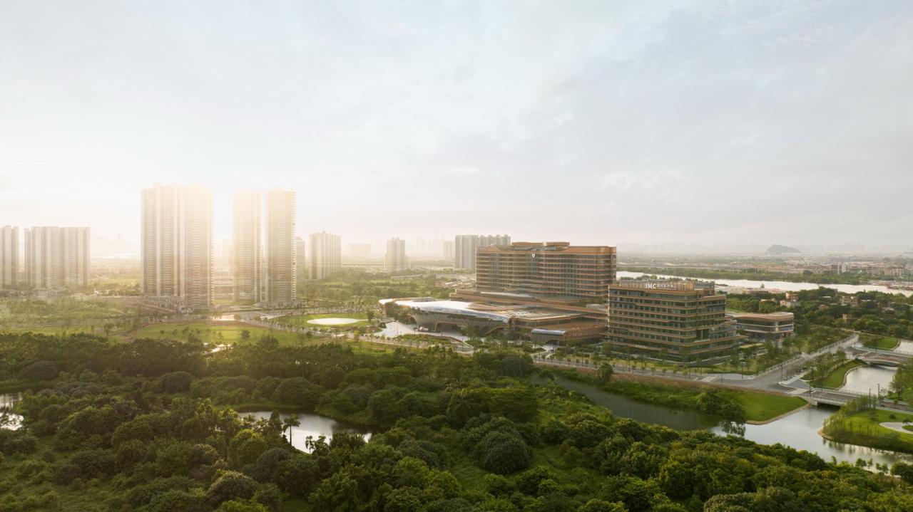 BIM建筑|美的·和祐医院-投资百亿的全球最美花园式医院 / 英国杰典国际建筑 BIM建筑|美的·和祐医院-投资百亿的全球最美花园式医院 / 英国杰典国际建筑