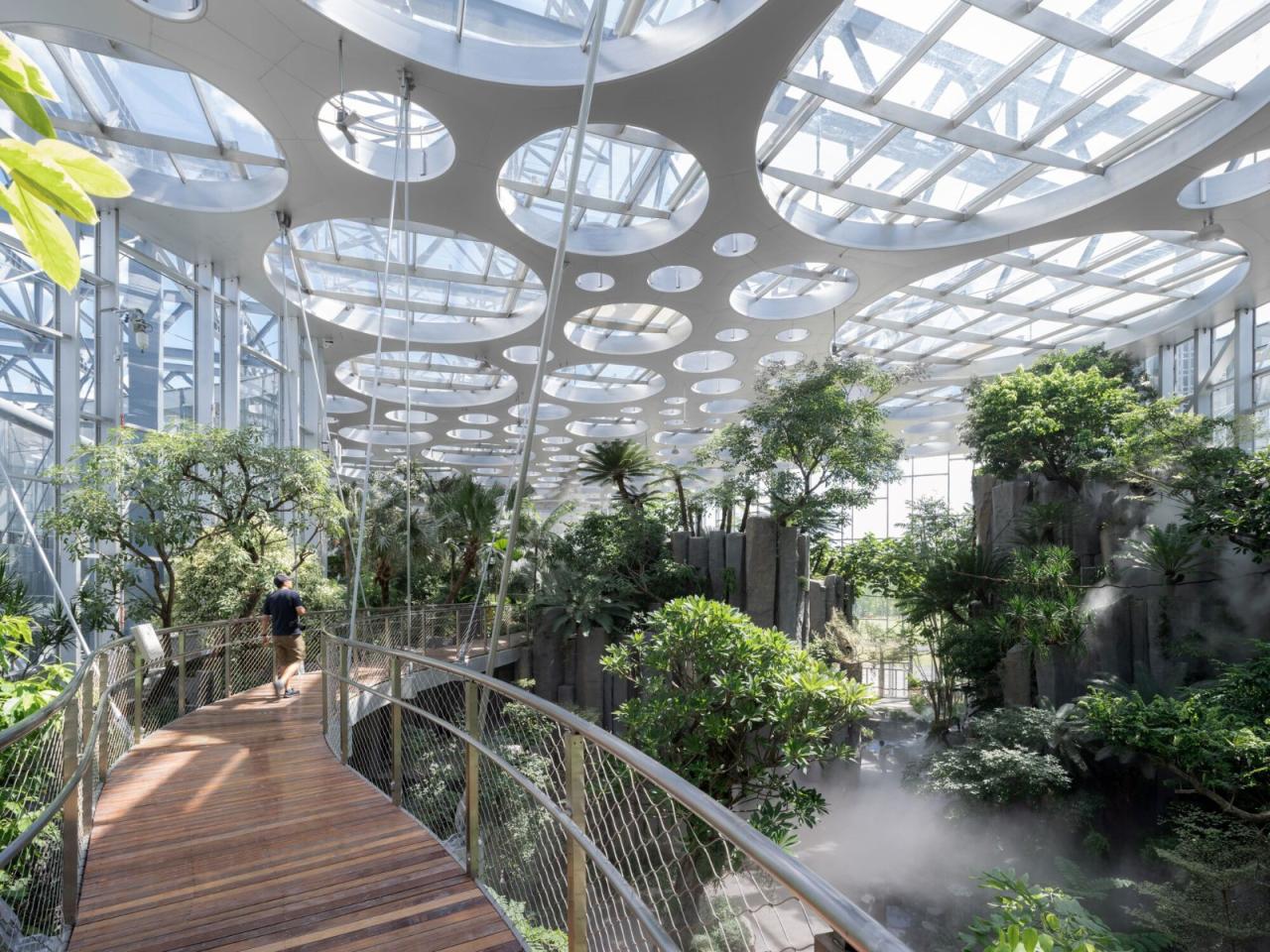 BIM建筑|上海版“疯狂植物园”,亚洲最大温室花园 / Delugan Meissl Associated Architects BIM建筑|上海版“疯狂植物园”,亚洲最大温室花园 / Delugan Meissl Associated Architects