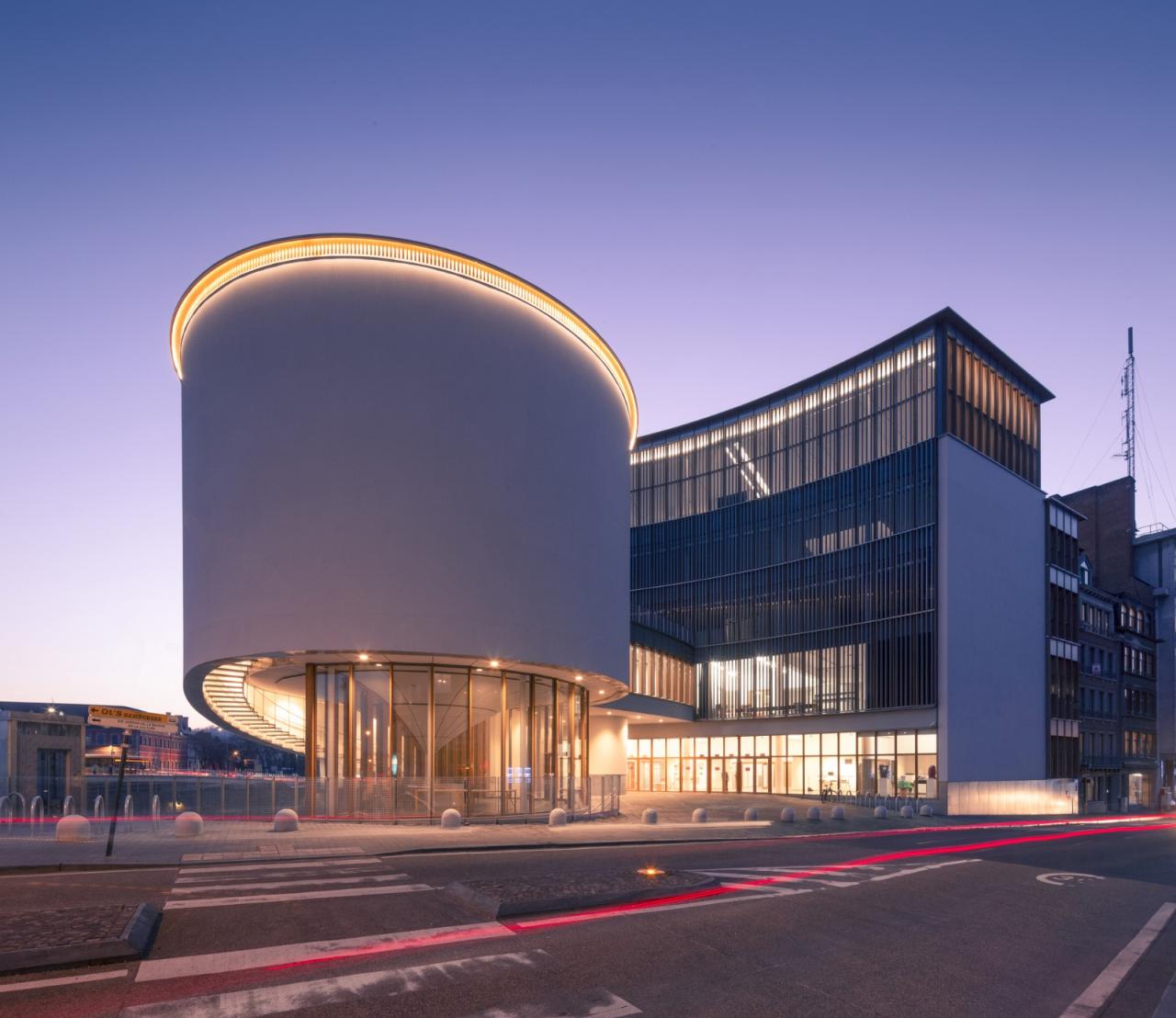 BIM建筑|那慕尔省文化之家 / Philippe Samyn and Partners BIM建筑|那慕尔省文化之家 / Philippe Samyn and Partners