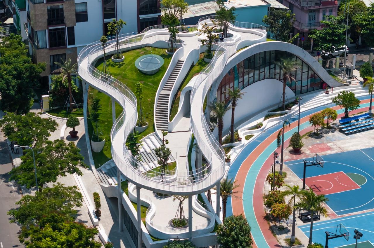 BIM建筑|朔特拉艺术展览中心 / Ho Khue Architects BIM建筑|朔特拉艺术展览中心 / Ho Khue Architects