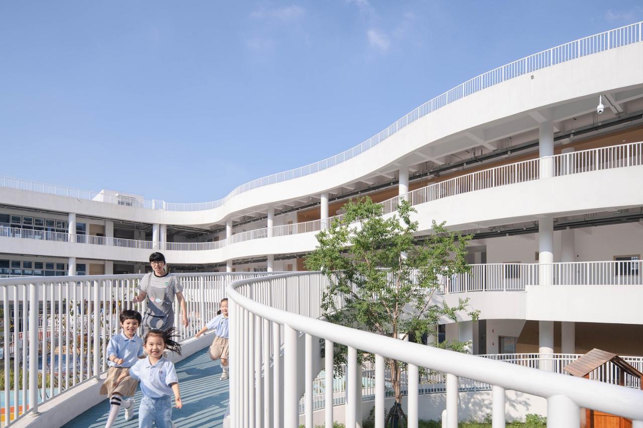 BIM建筑|无锡华星幼儿园 / 元秀万建筑事务所 BIM建筑|无锡华星幼儿园 / 元秀万建筑事务所