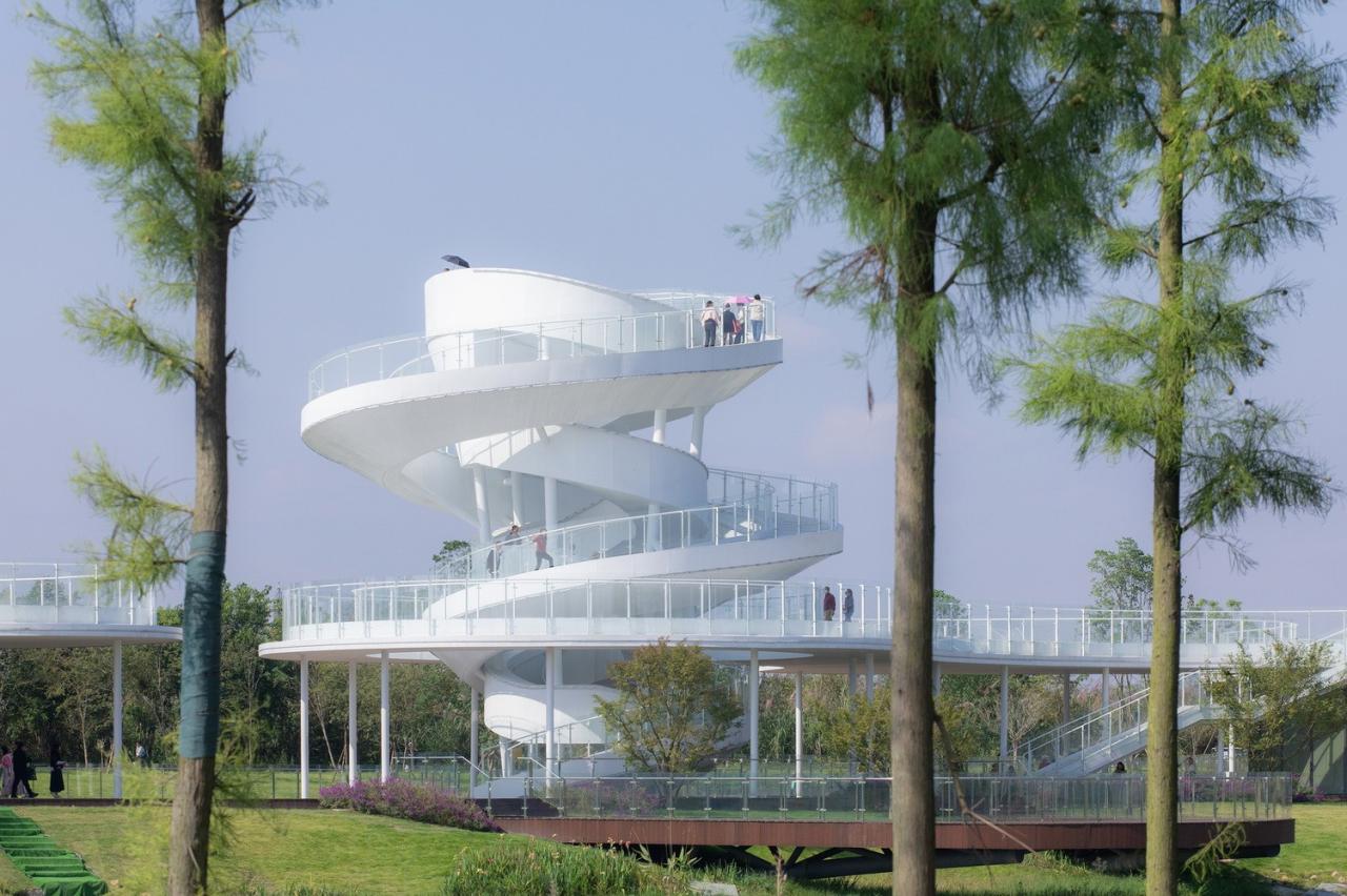 BIM建筑|凫岛 · 鲁家滩湿地公园商业服务中心 / MUDA 慕达建筑 BIM建筑|凫岛 · 鲁家滩湿地公园商业服务中心 / MUDA 慕达建筑