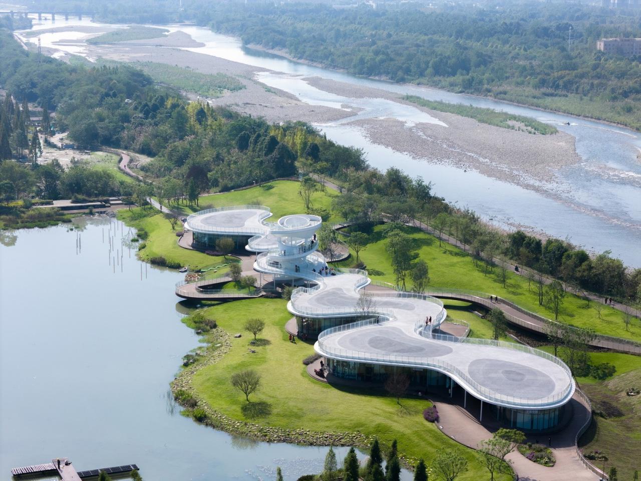 BIM建筑|凫岛 · 鲁家滩湿地公园商业服务中心 / MUDA 慕达建筑 BIM建筑|凫岛 · 鲁家滩湿地公园商业服务中心 / MUDA 慕达建筑
