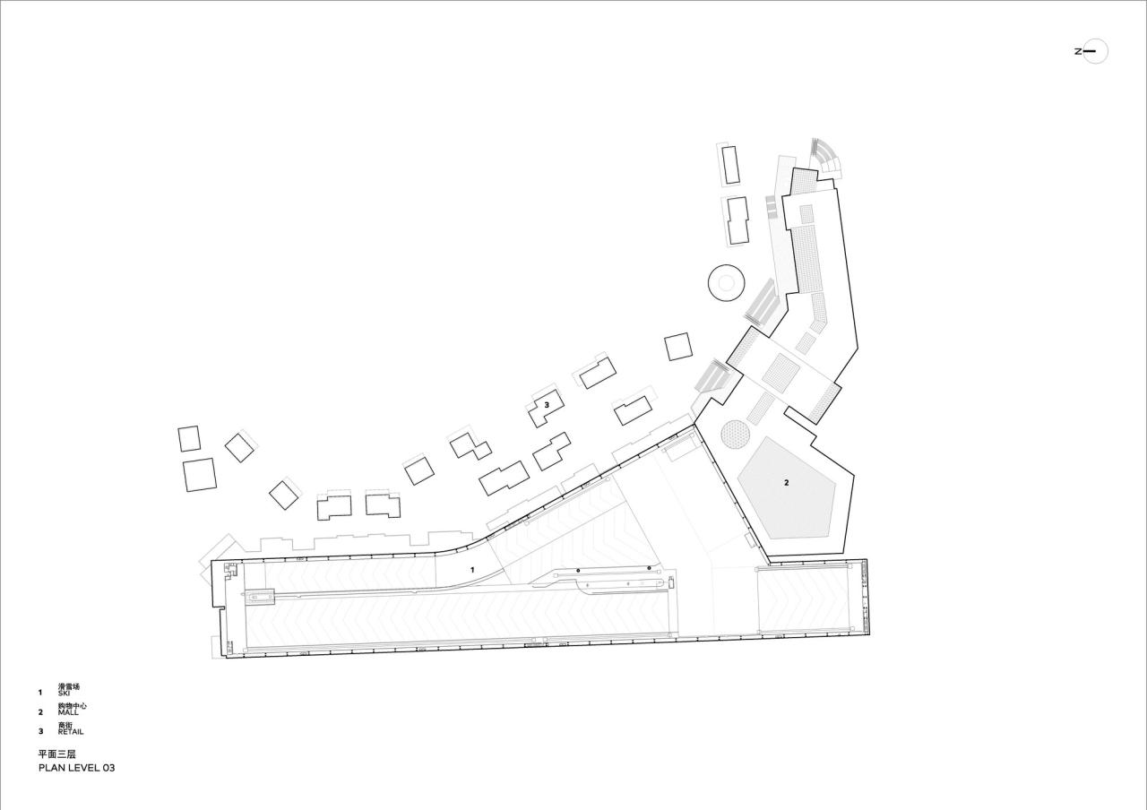 BIM建筑|武汉甘露山国际滑雪场 / CLOU 柯路建筑 BIM建筑|武汉甘露山国际滑雪场 / CLOU 柯路建筑