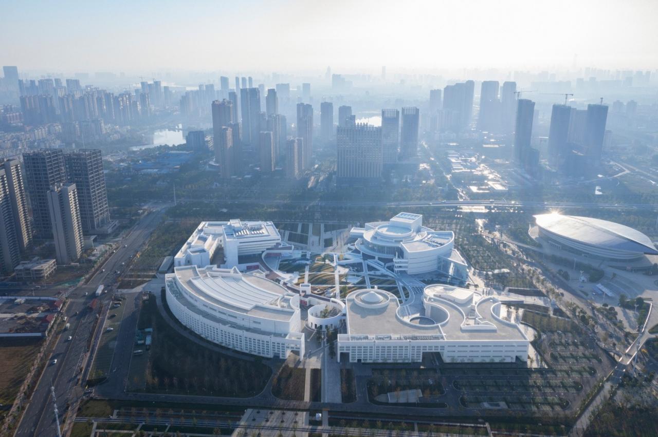 BIM建筑|武汉东西湖文化中心 / 中国院大器工作室 BIM建筑|武汉东西湖文化中心 / 中国院大器工作室