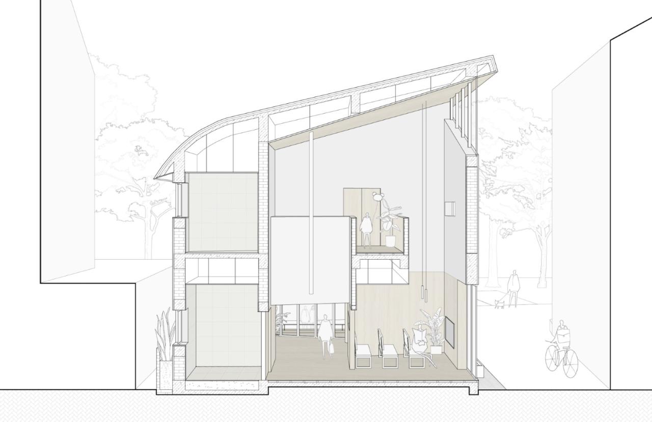 BIM建筑|何家村老年之家 / 由牧建筑 BIM建筑|何家村老年之家 / 由牧建筑