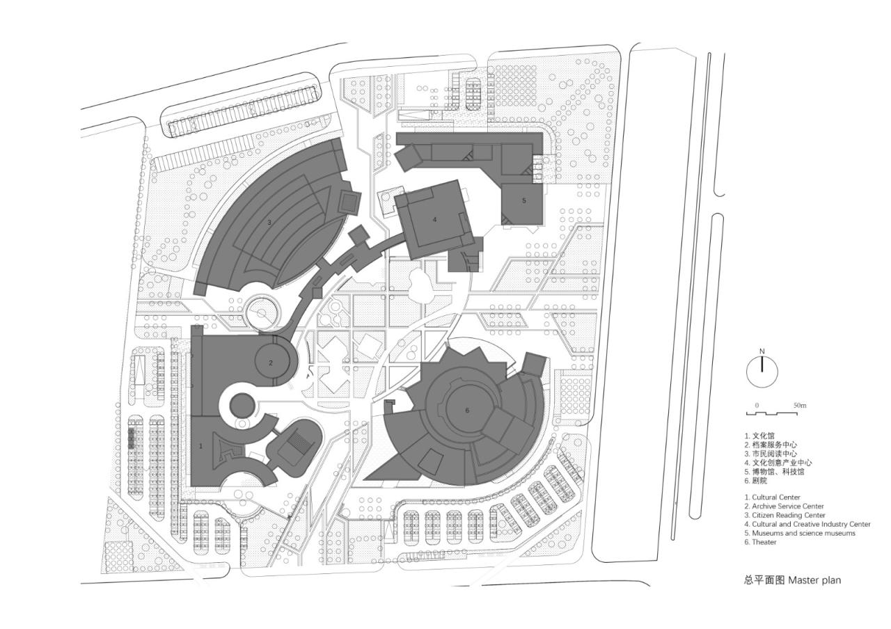 BIM建筑|武汉东西湖文化中心 / 中国院大器工作室 BIM建筑|武汉东西湖文化中心 / 中国院大器工作室