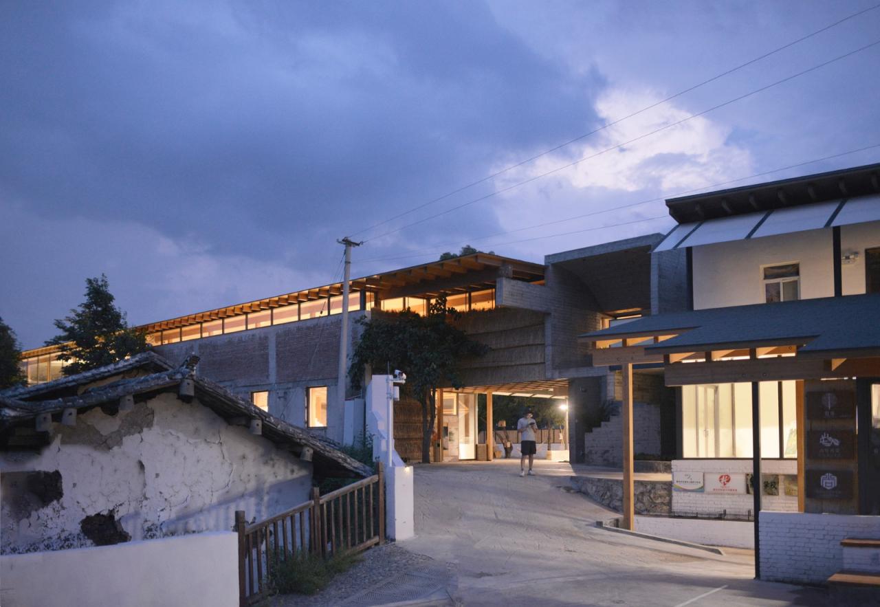 BIM建筑|联合村社区中心 / 合造社 BIM建筑|联合村社区中心 / 合造社