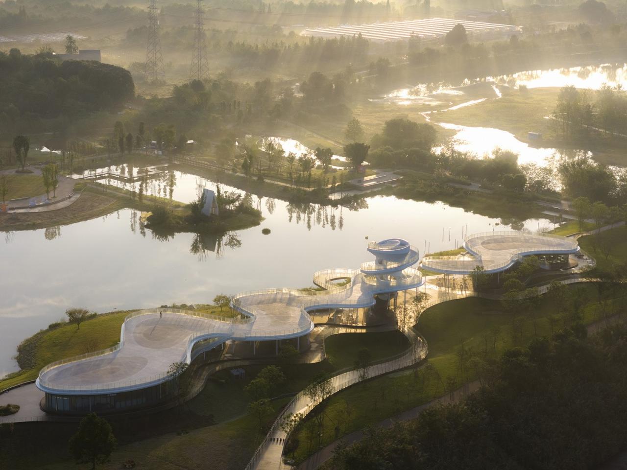 BIM建筑|凫岛 · 鲁家滩湿地公园商业服务中心 / MUDA 慕达建筑 BIM建筑|凫岛 · 鲁家滩湿地公园商业服务中心 / MUDA 慕达建筑