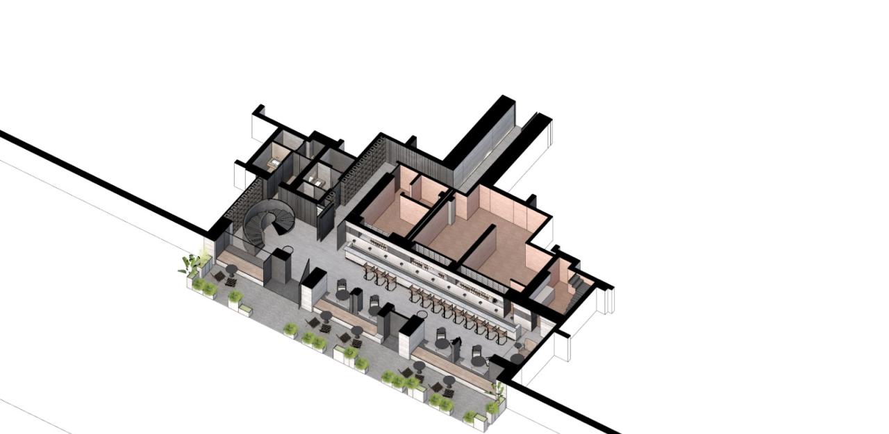 BIM建筑|威士忌酒吧 :太原壶津威士忌酒吧 / JSPA Design卓汉建筑设计 BIM建筑|威士忌酒吧 :太原壶津威士忌酒吧 / JSPA Design卓汉建筑设计