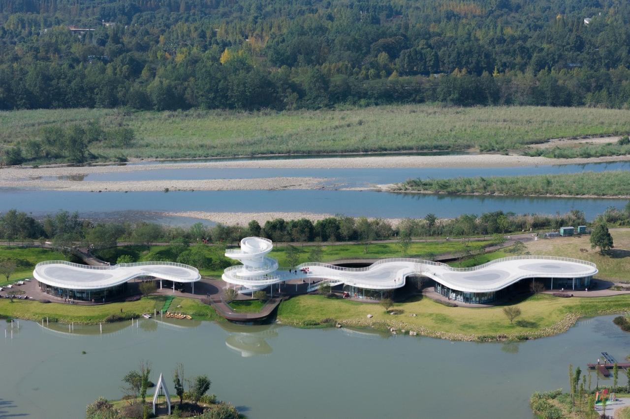 BIM建筑|凫岛 · 鲁家滩湿地公园商业服务中心 / MUDA 慕达建筑 BIM建筑|凫岛 · 鲁家滩湿地公园商业服务中心 / MUDA 慕达建筑