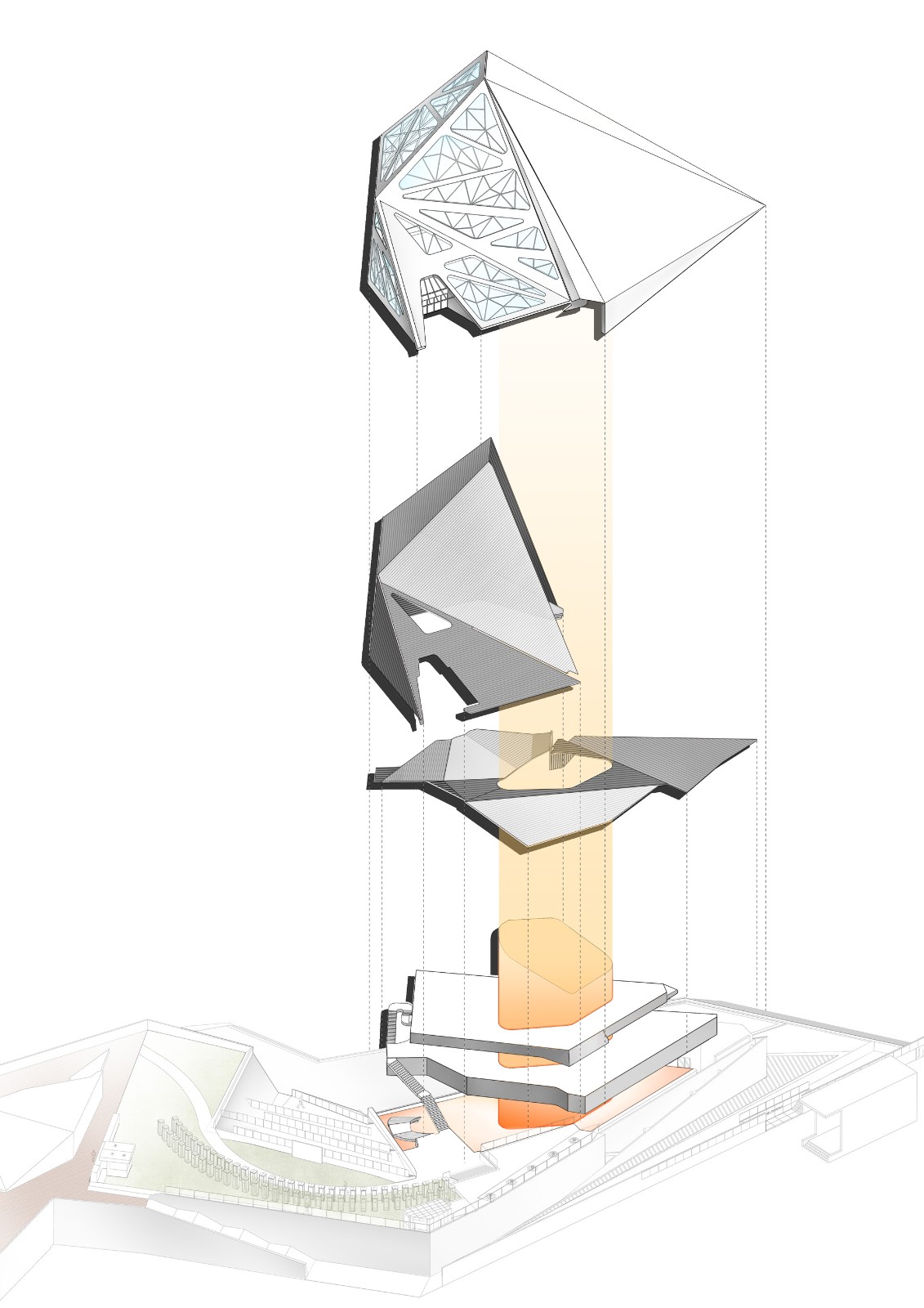 BIM建筑|大疆旗舰店 / 万社设计 BIM建筑|大疆旗舰店 / 万社设计