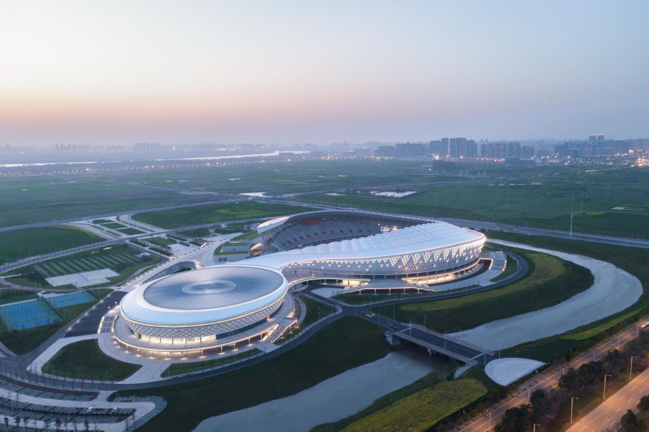 BIM建筑|襄阳全民体育运动中心 / 中南建院墨水尺工作室 BIM建筑|襄阳全民体育运动中心 / 中南建院墨水尺工作室