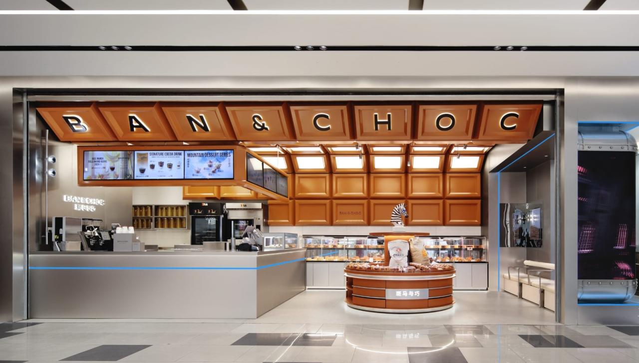 BIM建筑|斑马与巧BAN&CHOC上海凯德龙之梦全国首店 / WBS里外工作室 BIM建筑|斑马与巧BAN&CHOC上海凯德龙之梦全国首店 / WBS里外工作室