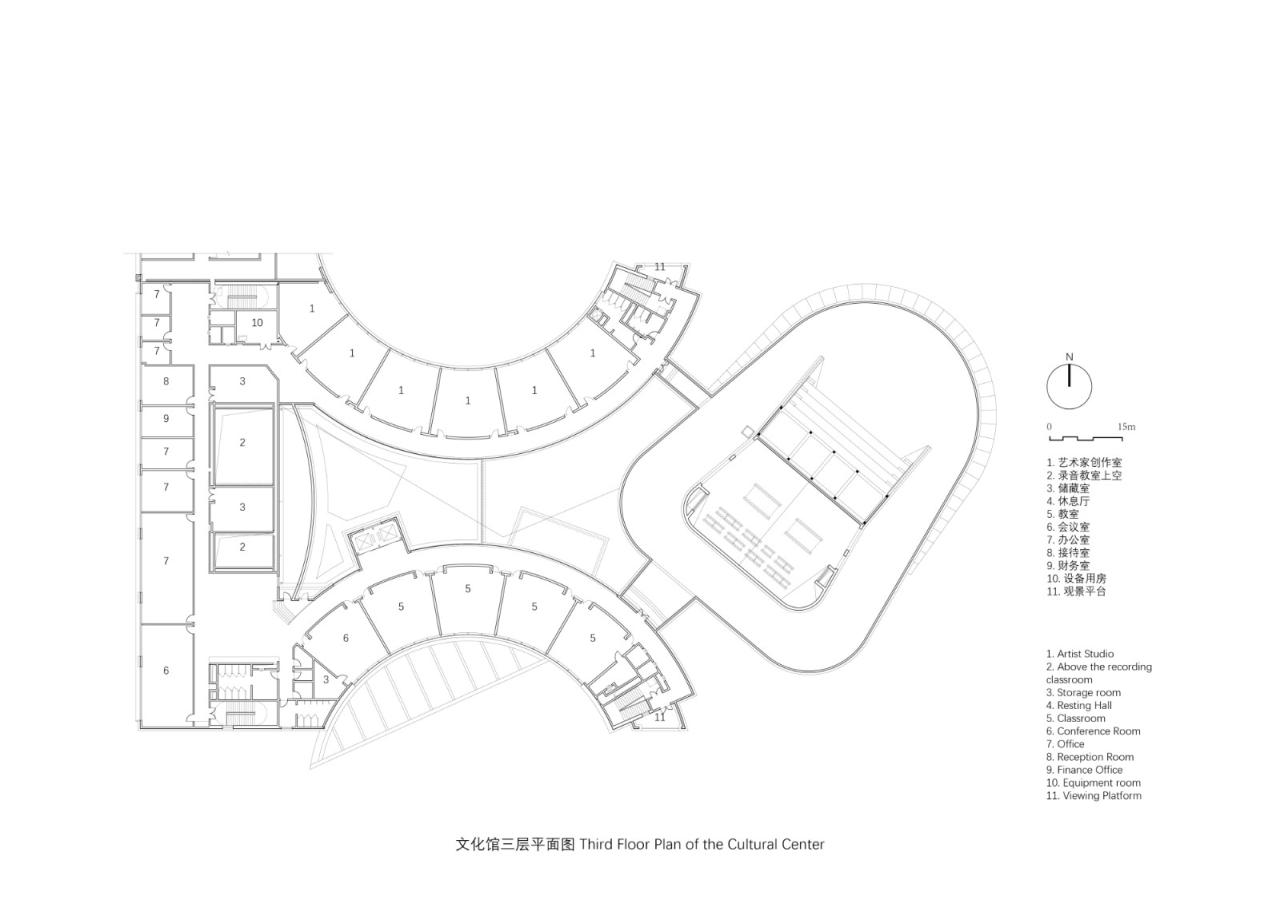 BIM建筑|武汉东西湖文化中心 / 中国院大器工作室 BIM建筑|武汉东西湖文化中心 / 中国院大器工作室
