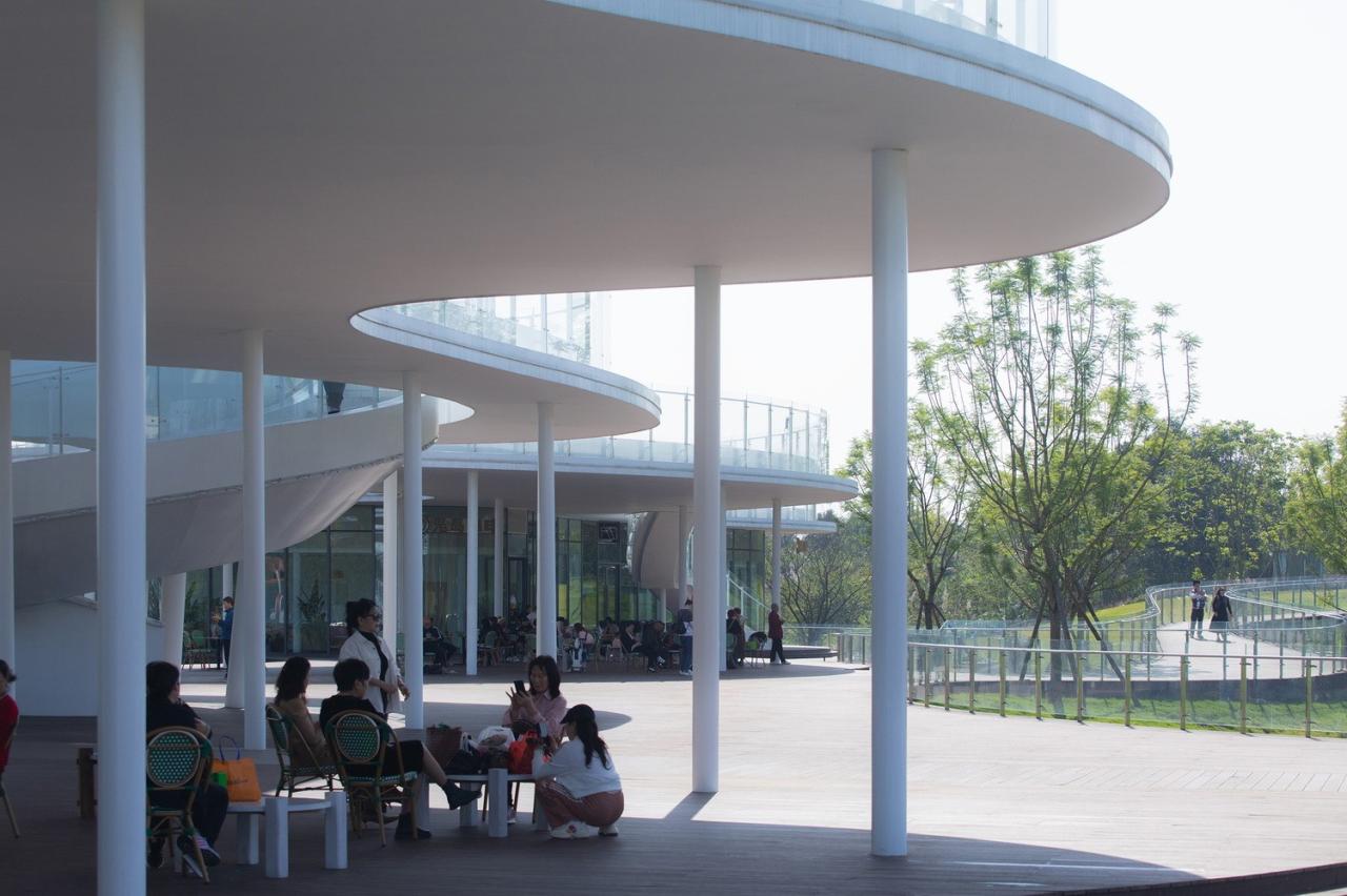 BIM建筑|凫岛 · 鲁家滩湿地公园商业服务中心 / MUDA 慕达建筑 BIM建筑|凫岛 · 鲁家滩湿地公园商业服务中心 / MUDA 慕达建筑
