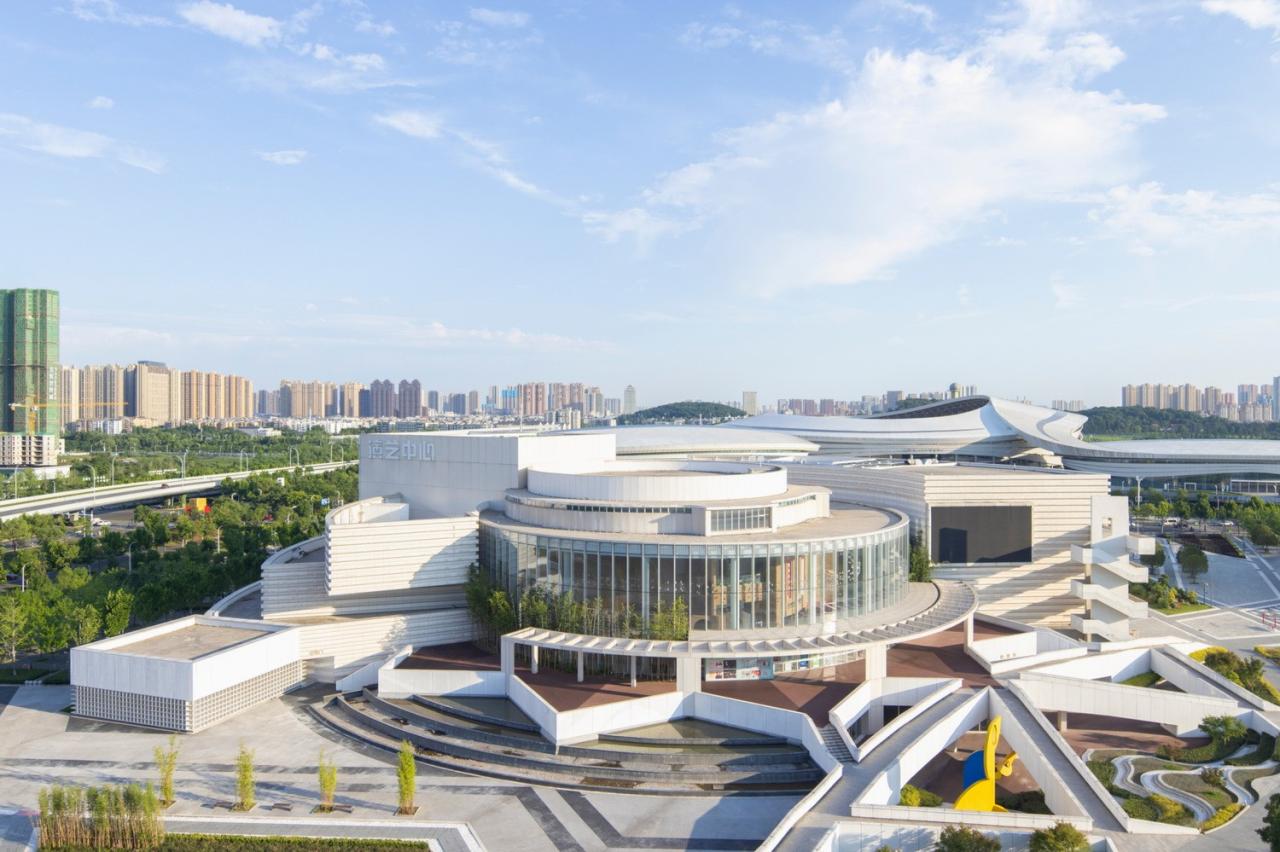 BIM建筑|武汉东西湖文化中心 / 中国院大器工作室 BIM建筑|武汉东西湖文化中心 / 中国院大器工作室