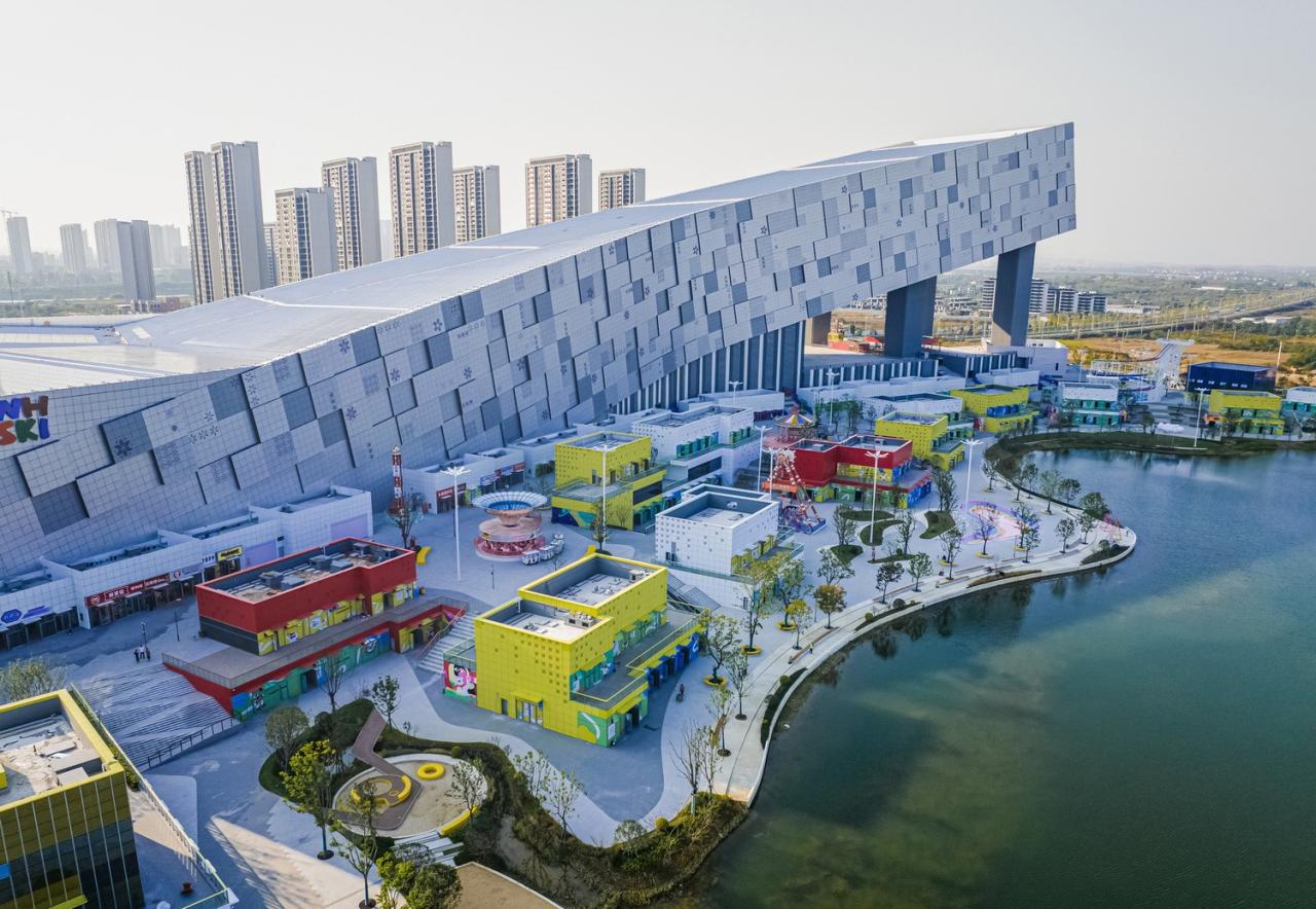 BIM建筑|武汉甘露山国际滑雪场 / CLOU 柯路建筑 BIM建筑|武汉甘露山国际滑雪场 / CLOU 柯路建筑