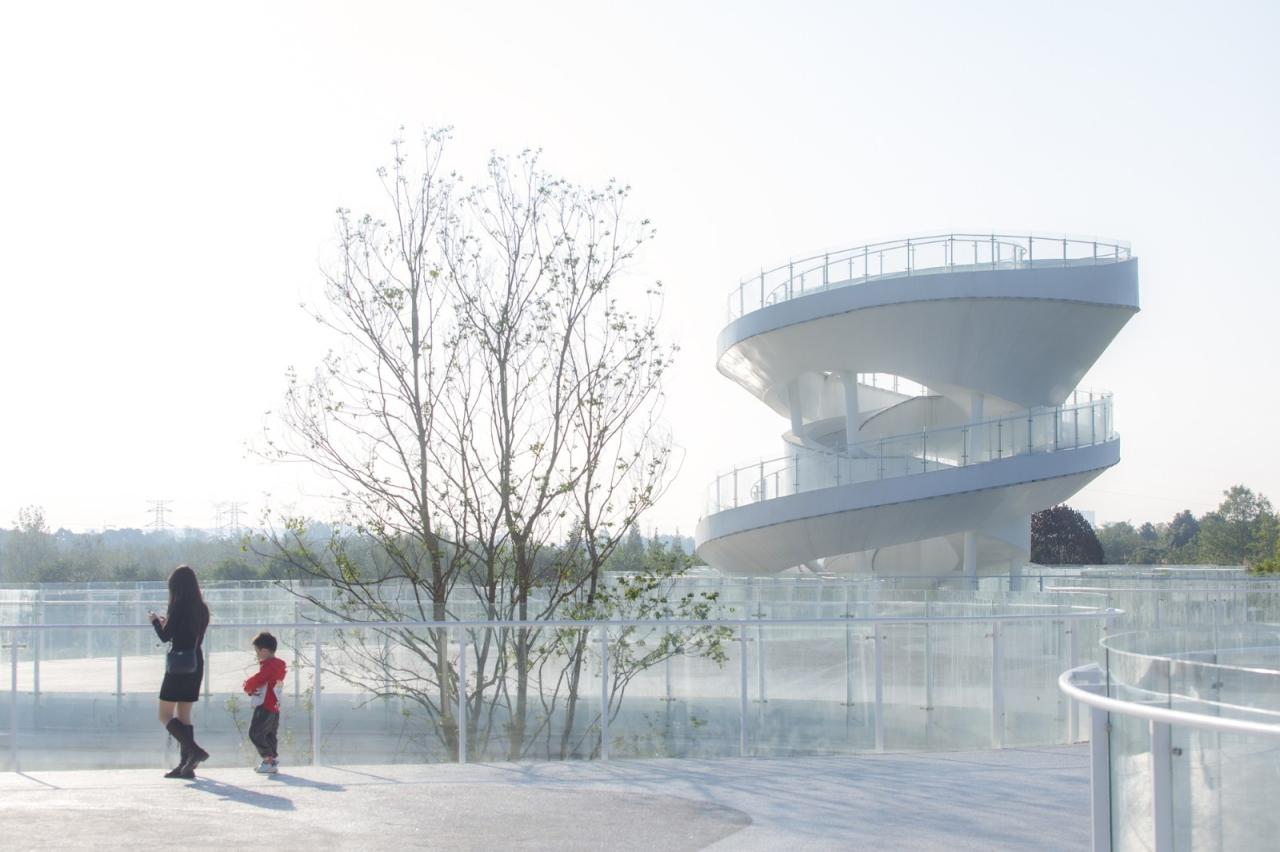 BIM建筑|凫岛 · 鲁家滩湿地公园商业服务中心 / MUDA 慕达建筑 BIM建筑|凫岛 · 鲁家滩湿地公园商业服务中心 / MUDA 慕达建筑