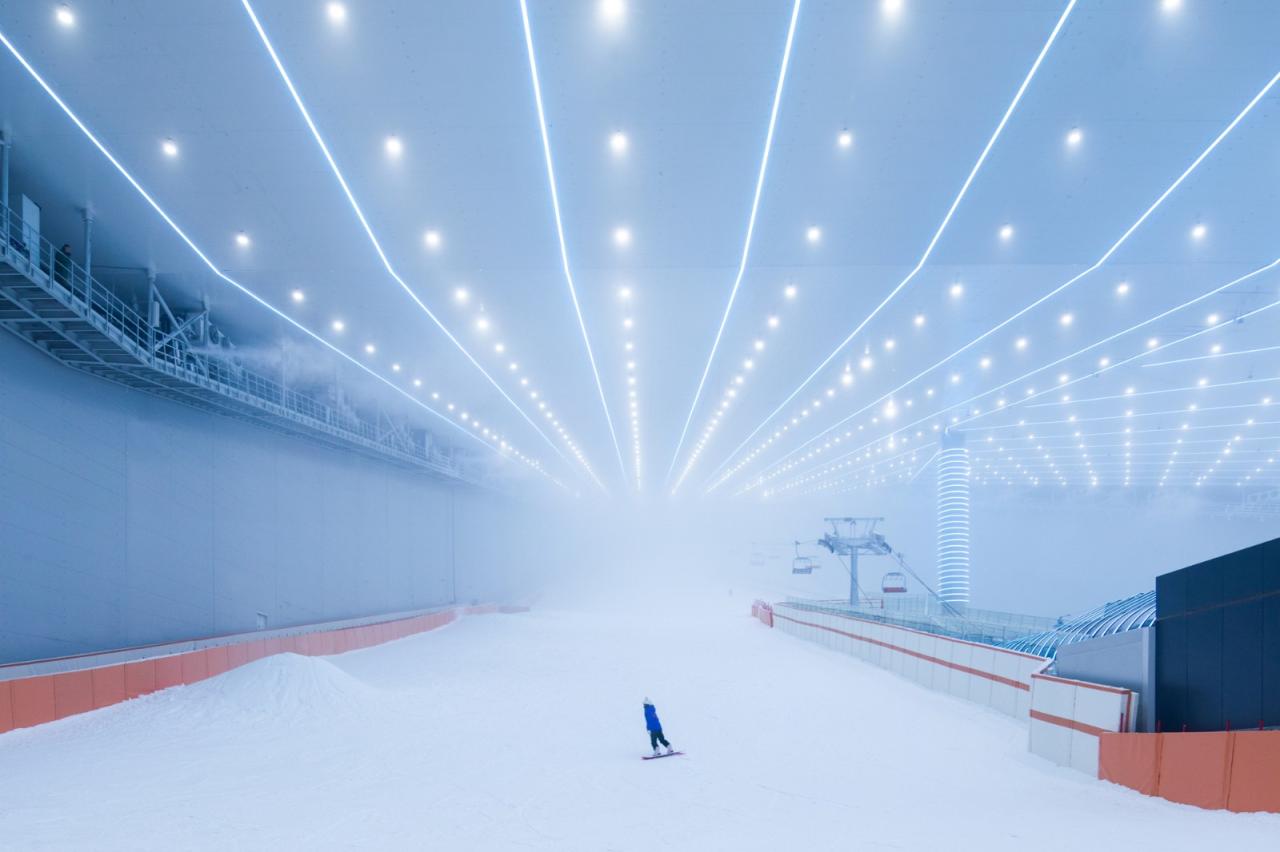 BIM建筑|武汉甘露山国际滑雪场 / CLOU 柯路建筑 BIM建筑|武汉甘露山国际滑雪场 / CLOU 柯路建筑