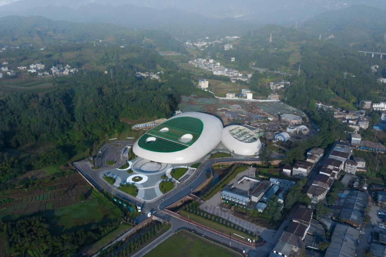 BIM建筑|四川雅安熊猫演艺中心 / 朱小地工作室 BIM建筑|四川雅安熊猫演艺中心 / 朱小地工作室