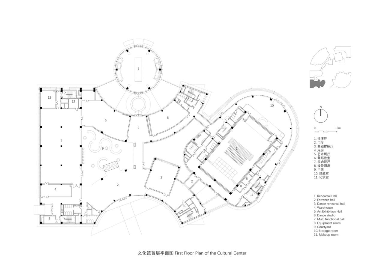 BIM建筑|武汉东西湖文化中心 / 中国院大器工作室 BIM建筑|武汉东西湖文化中心 / 中国院大器工作室