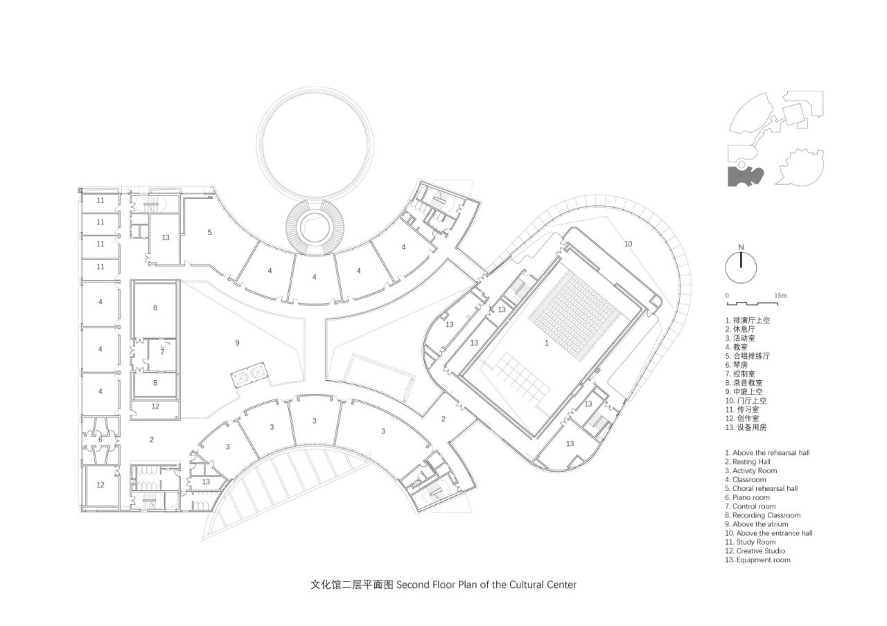 BIM建筑|武汉东西湖文化中心 / 中国院大器工作室 BIM建筑|武汉东西湖文化中心 / 中国院大器工作室