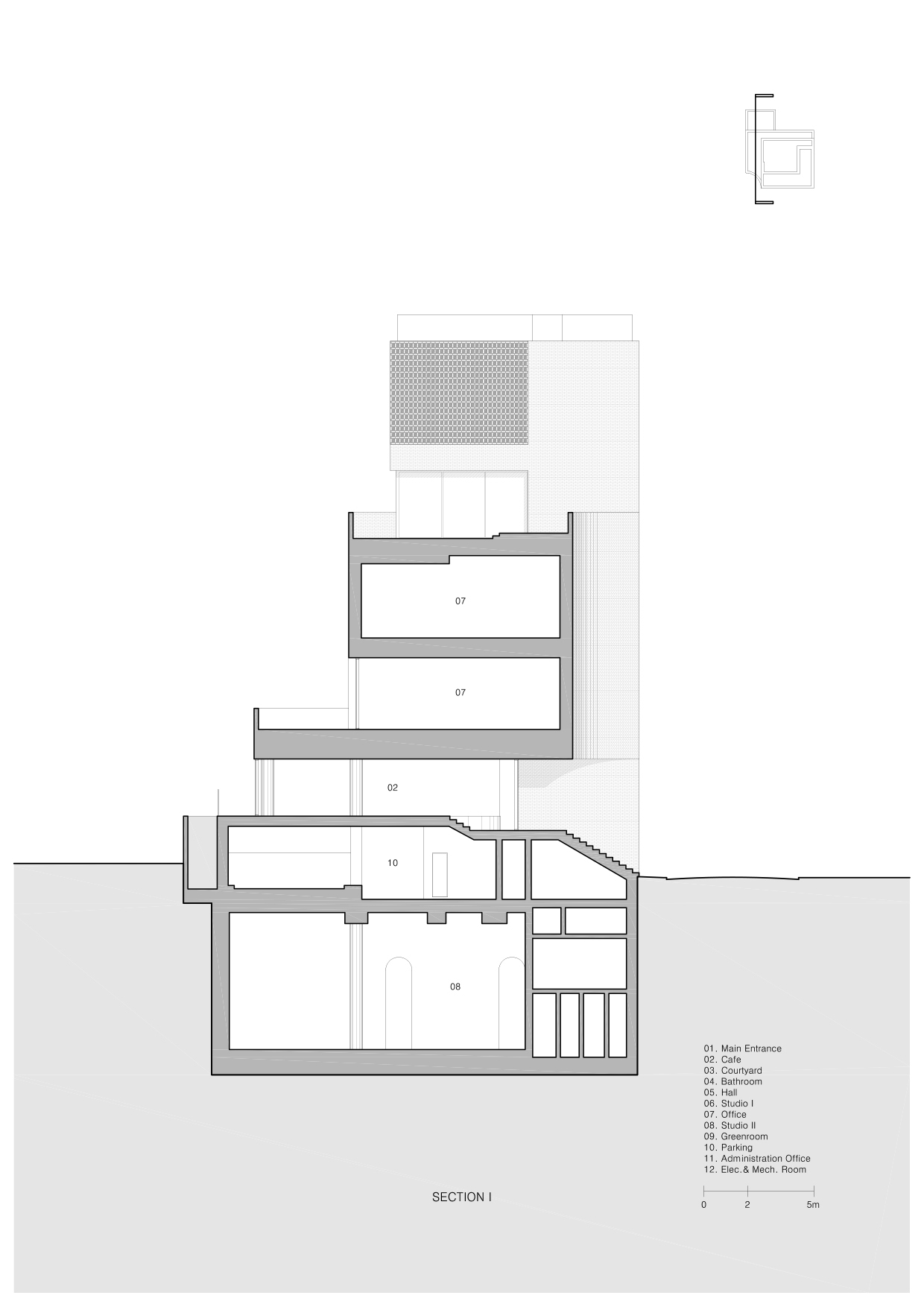 BIM建筑|Montage Hannam 电影工作室及总部 / stpmj BIM建筑|Montage Hannam 电影工作室及总部 / stpmj