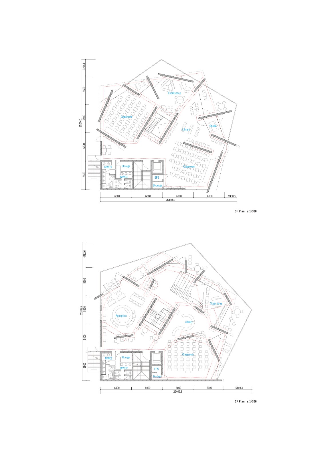BIM建筑|湘南工科大学附属高中图书馆 / kousou + Fukei Co. BIM建筑|湘南工科大学附属高中图书馆 / kousou + Fukei Co.