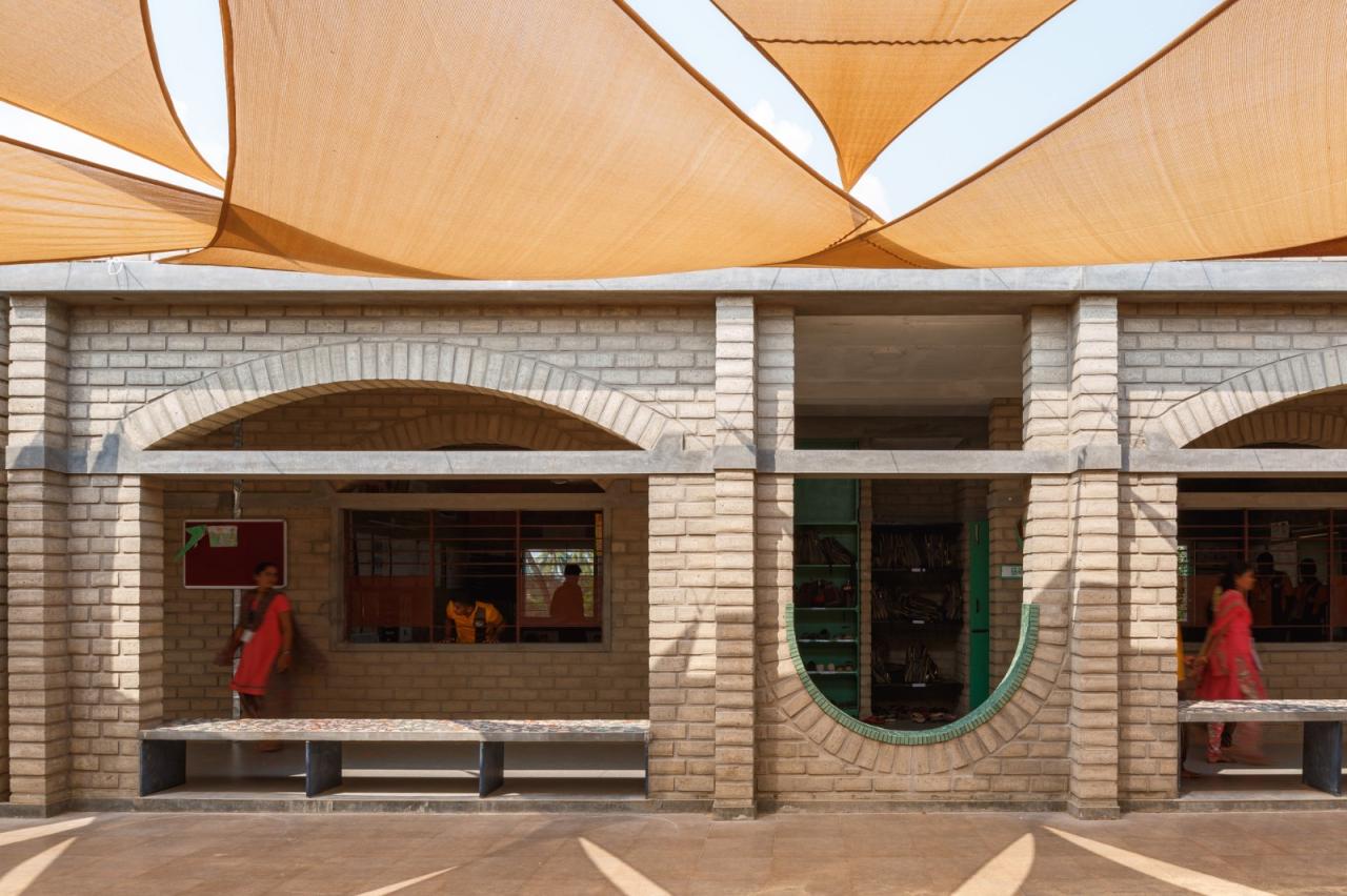BIM建筑|Sai Kirupa 特殊学校 / Biome Environmental Solutions BIM建筑|Sai Kirupa 特殊学校 / Biome Environmental Solutions