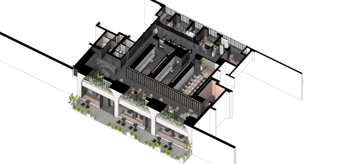 BIM建筑|威士忌酒吧 :太原壶津威士忌酒吧 / JSPA Design卓汉建筑设计 BIM建筑|威士忌酒吧 :太原壶津威士忌酒吧 / JSPA Design卓汉建筑设计