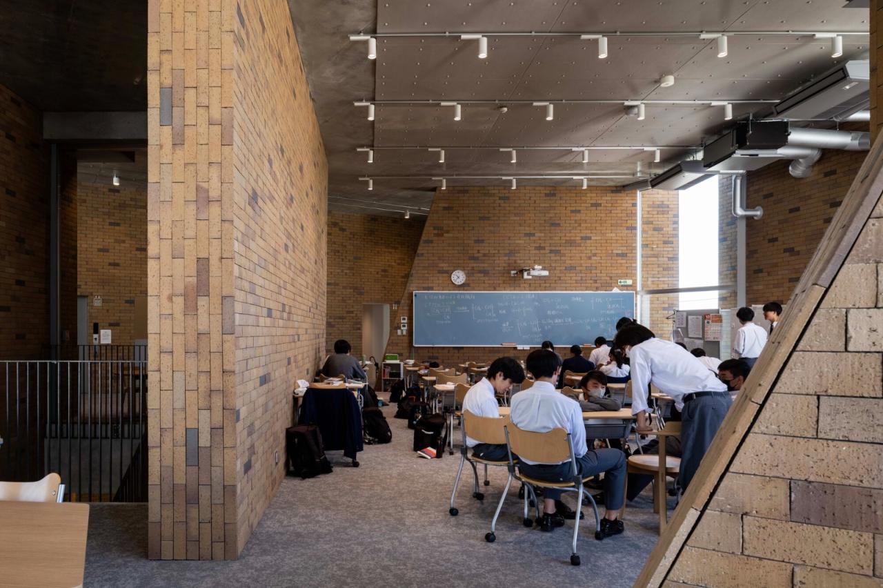 BIM建筑|湘南工科大学附属高中图书馆 / kousou + Fukei Co. BIM建筑|湘南工科大学附属高中图书馆 / kousou + Fukei Co.