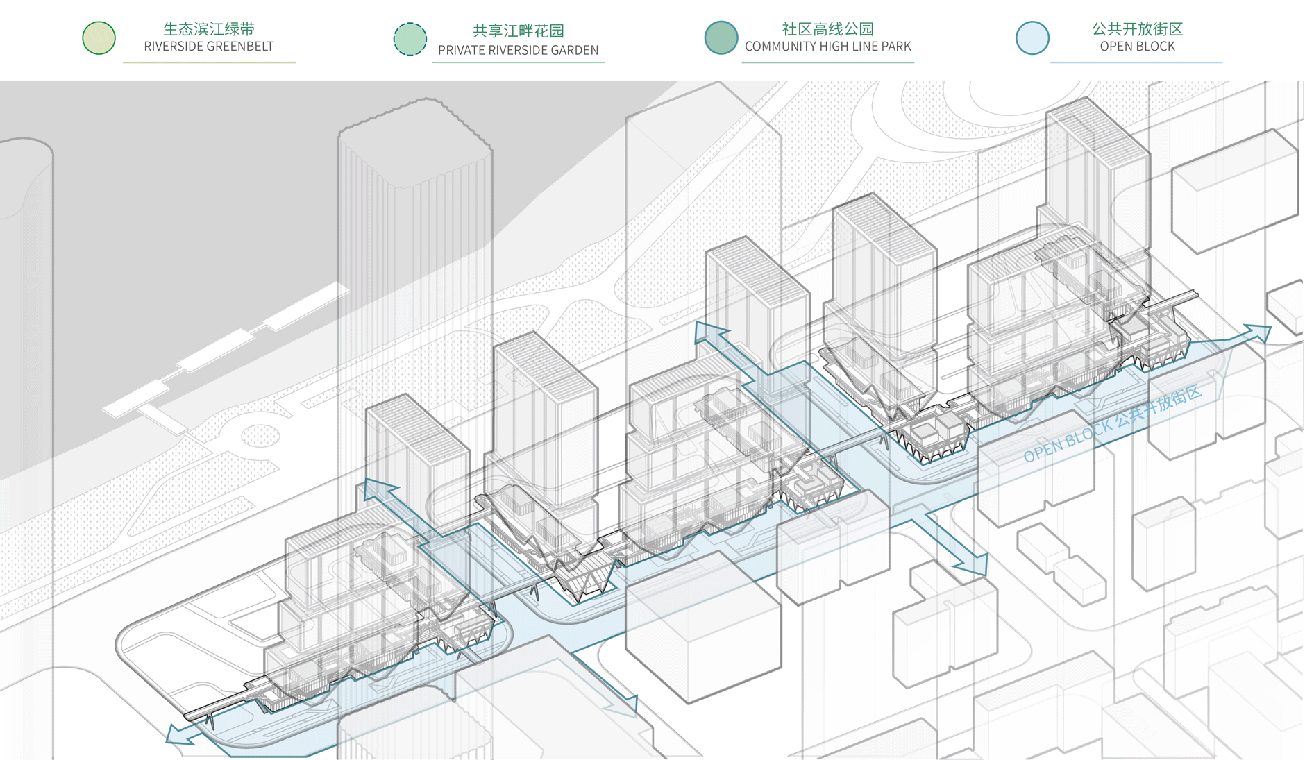 BIM建筑|武汉长江中心国际竞赛方案 / line+朱培栋关于城市坐标的双重思考 BIM建筑|武汉长江中心国际竞赛方案 / line+朱培栋关于城市坐标的双重思考