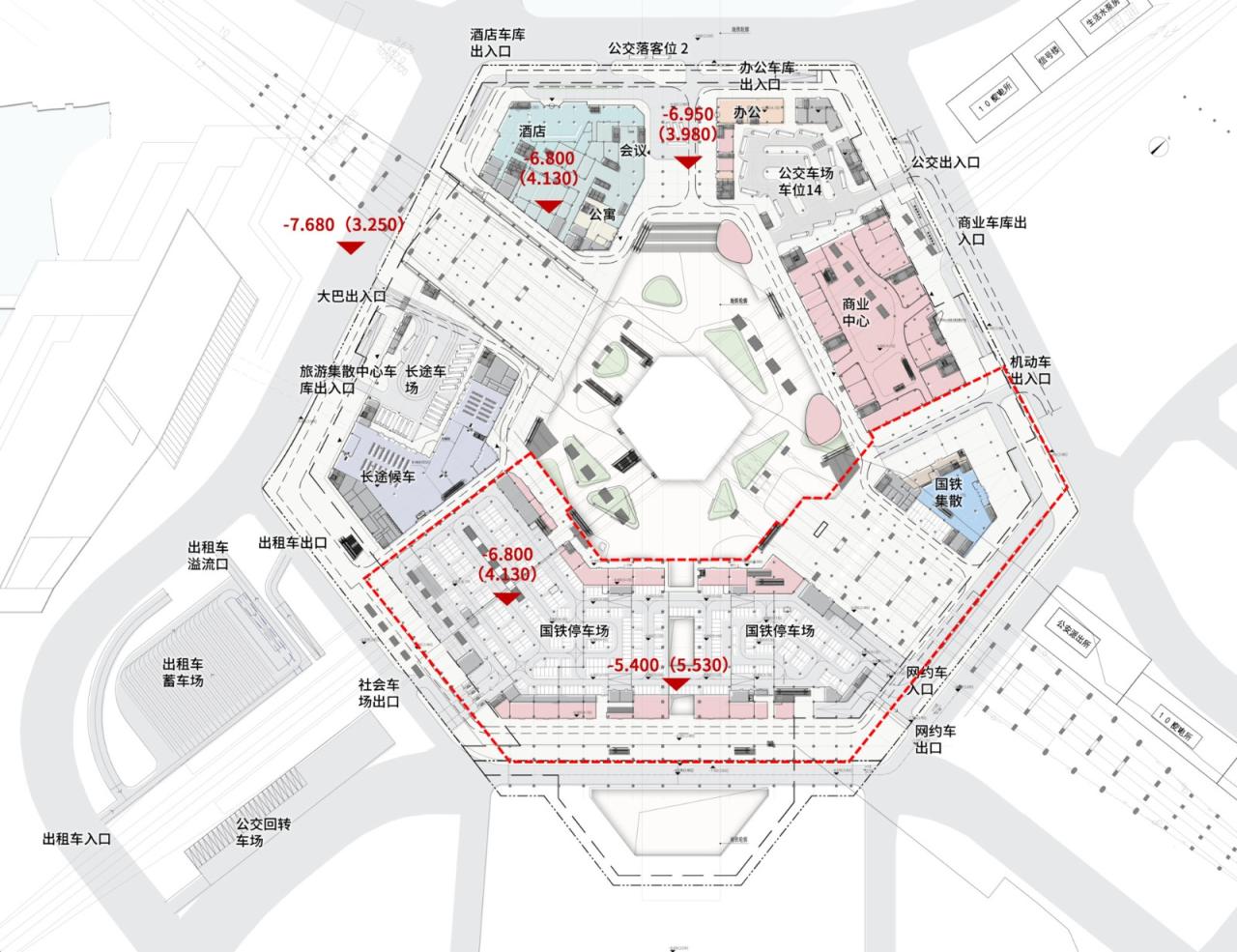 BIM建筑|苏州南站 / 筑境设计 BIM建筑|苏州南站 / 筑境设计