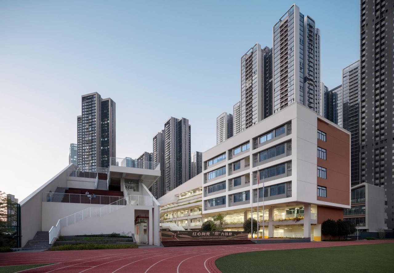 BIM建筑|深圳市龙华区清泉外国语学校初中部 / 一境建筑设计 BIM建筑|深圳市龙华区清泉外国语学校初中部 / 一境建筑设计