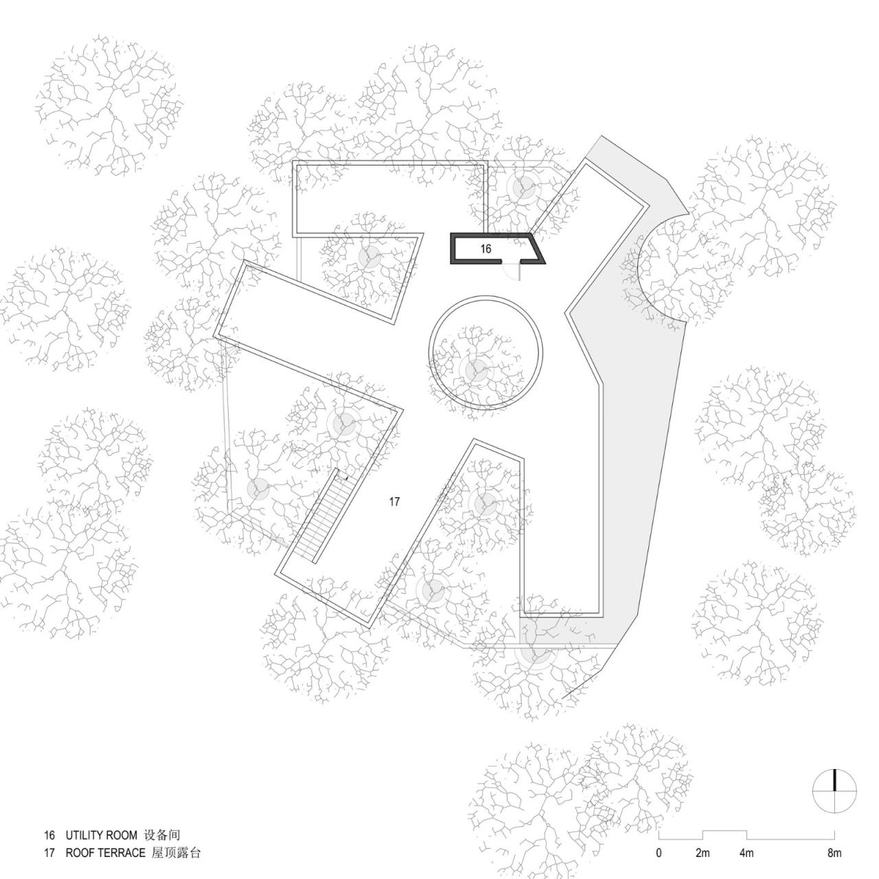 BIM建筑|龙眼树下的院子 / 在场建筑 BIM建筑|龙眼树下的院子 / 在场建筑