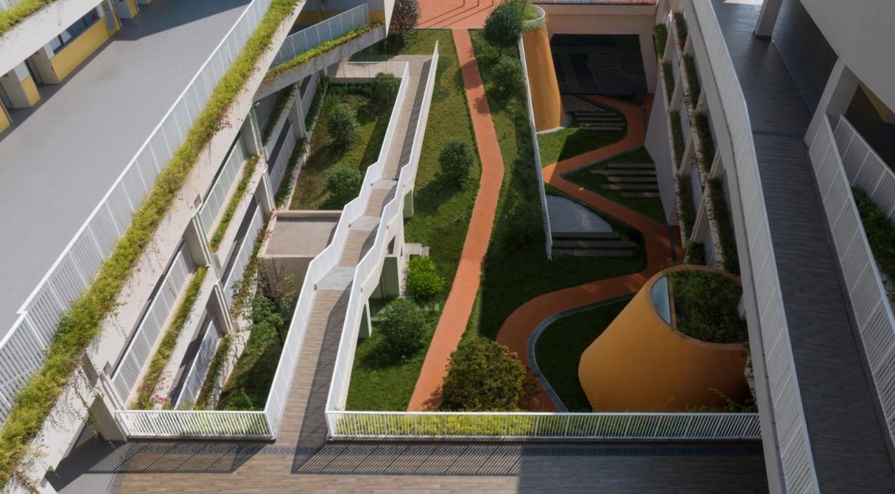BIM建筑|深圳市龙华区清泉外国语学校初中部 / 一境建筑设计 BIM建筑|深圳市龙华区清泉外国语学校初中部 / 一境建筑设计
