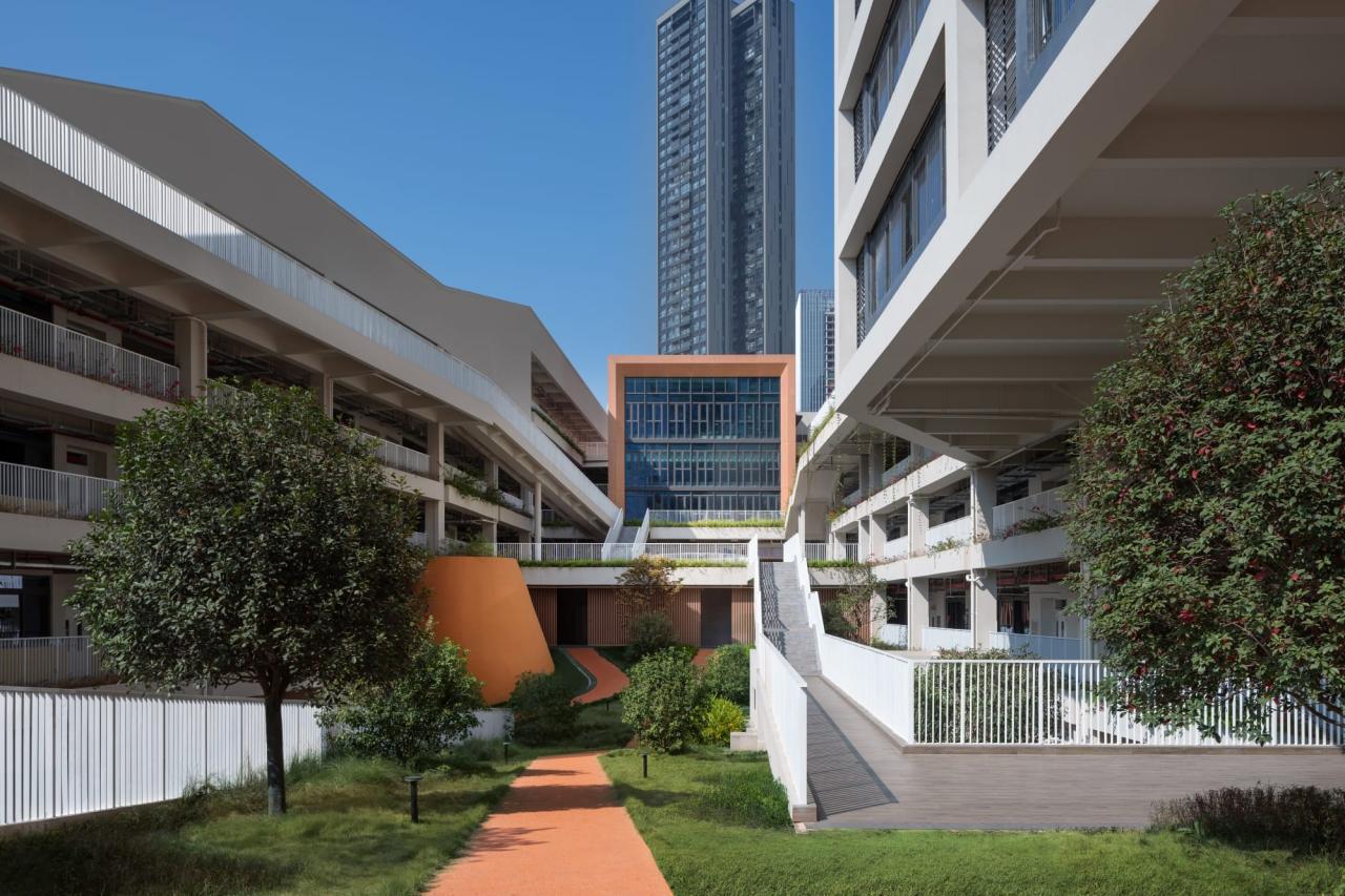 BIM建筑|深圳市龙华区清泉外国语学校初中部 / 一境建筑设计 BIM建筑|深圳市龙华区清泉外国语学校初中部 / 一境建筑设计