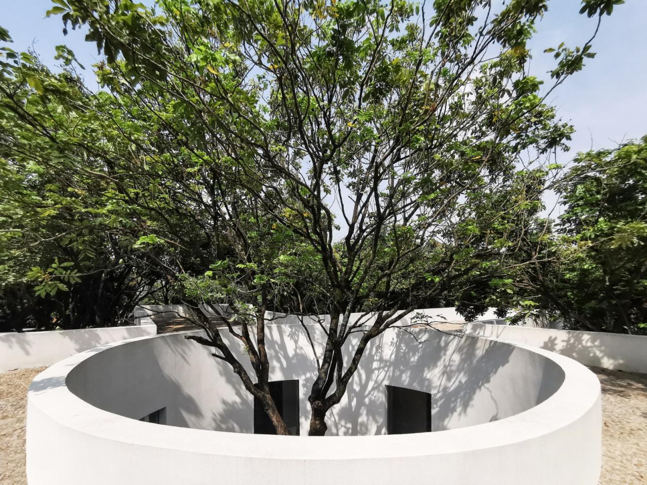 BIM建筑|龙眼树下的院子 / 在场建筑 BIM建筑|龙眼树下的院子 / 在场建筑