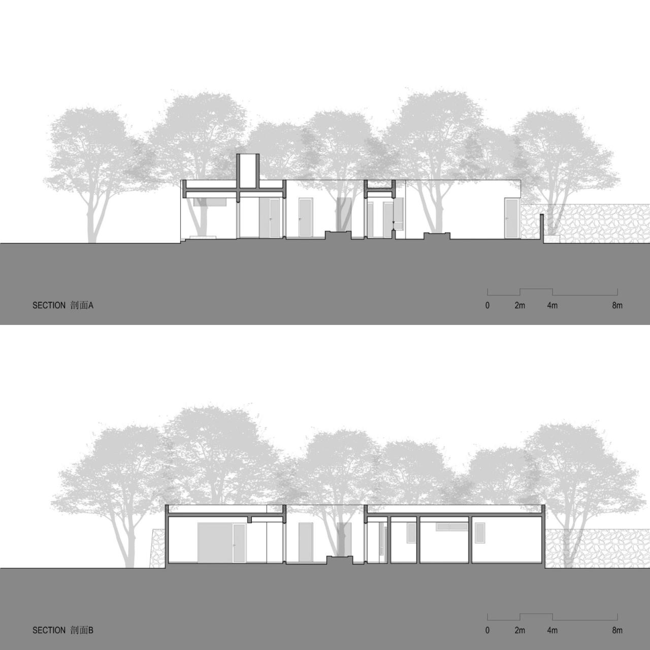BIM建筑|龙眼树下的院子 / 在场建筑 BIM建筑|龙眼树下的院子 / 在场建筑